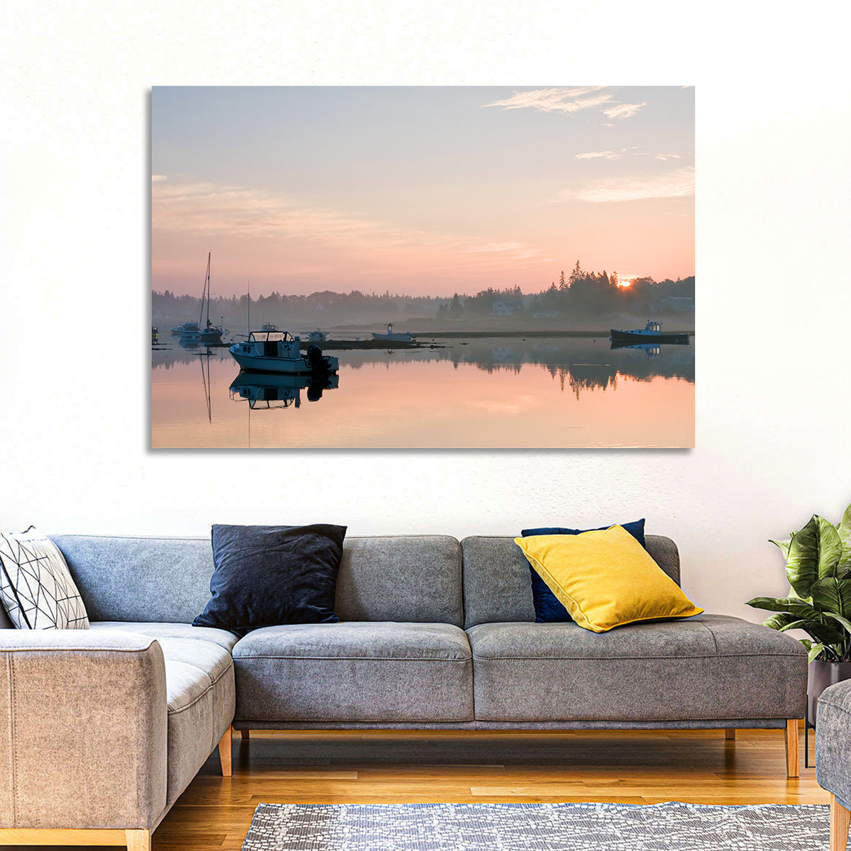 Bass Harbor Sunrise Wall Art