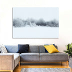 Frosted Winter Forest Wall Art