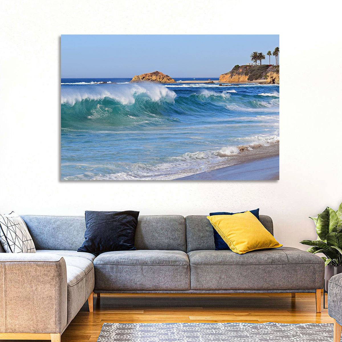 South Laguna Beach Wall Art in a room, landscape