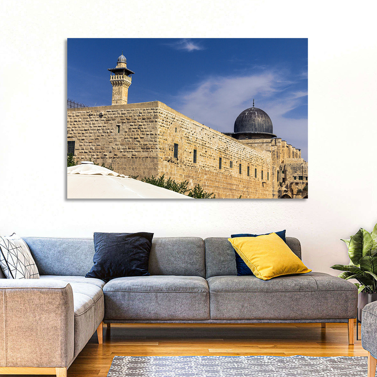 Al Aqsa Mosque, Temple Mount Wall Art in a room, landscape