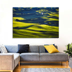 Palouse Hills with Grain Elevator Wall Art