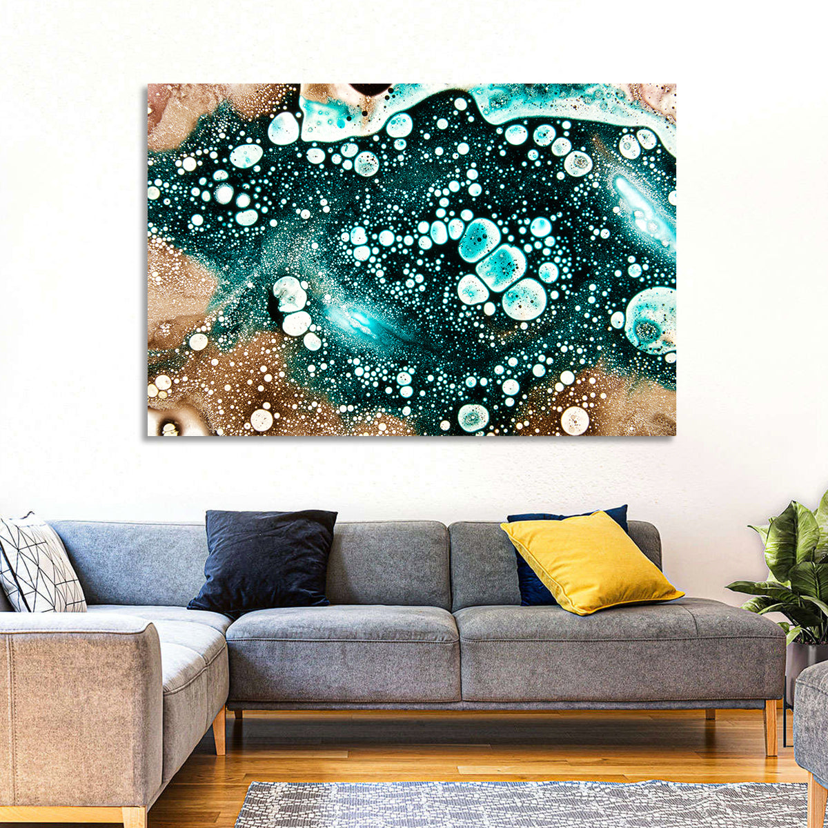 Stone Bubbles Abstract Wall Art