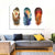 Colored Feather Set Wall Art