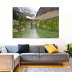 Lake Oesa Alpine View Wall Art