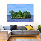 Petenwell Lake Island Wall Art