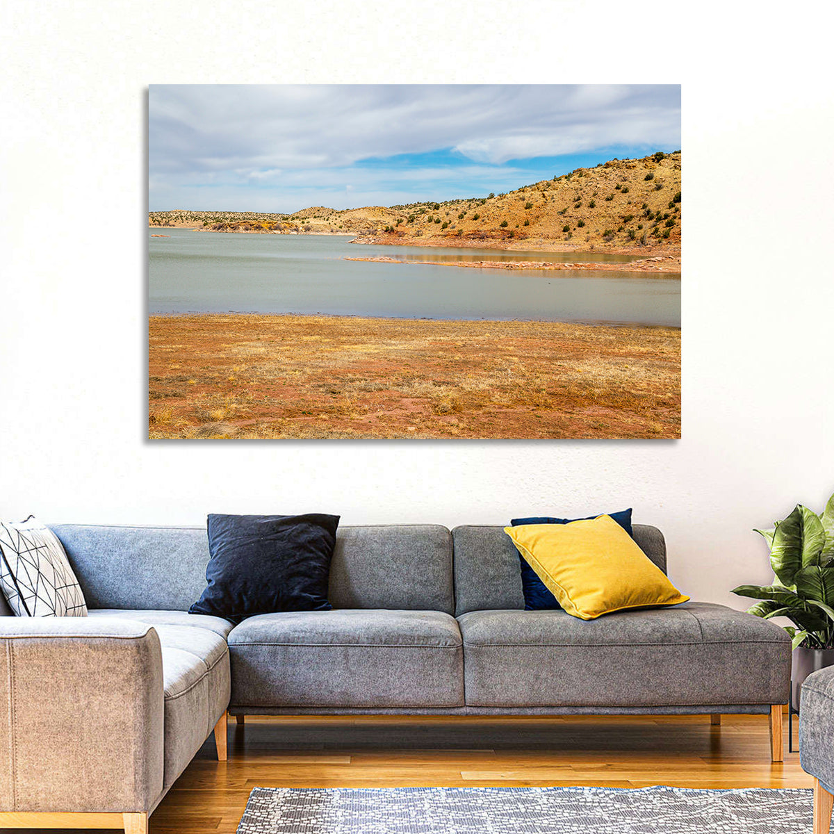 Lyman Lake Arizona Wall Art in a room, landscape