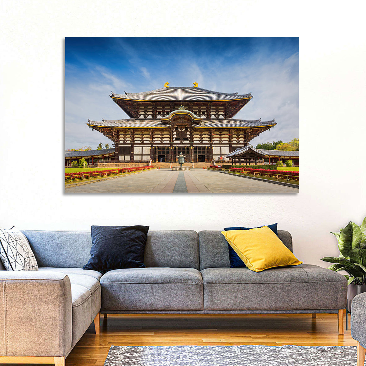 Todai-ji Temple Great Buddha Hall Wall Art
