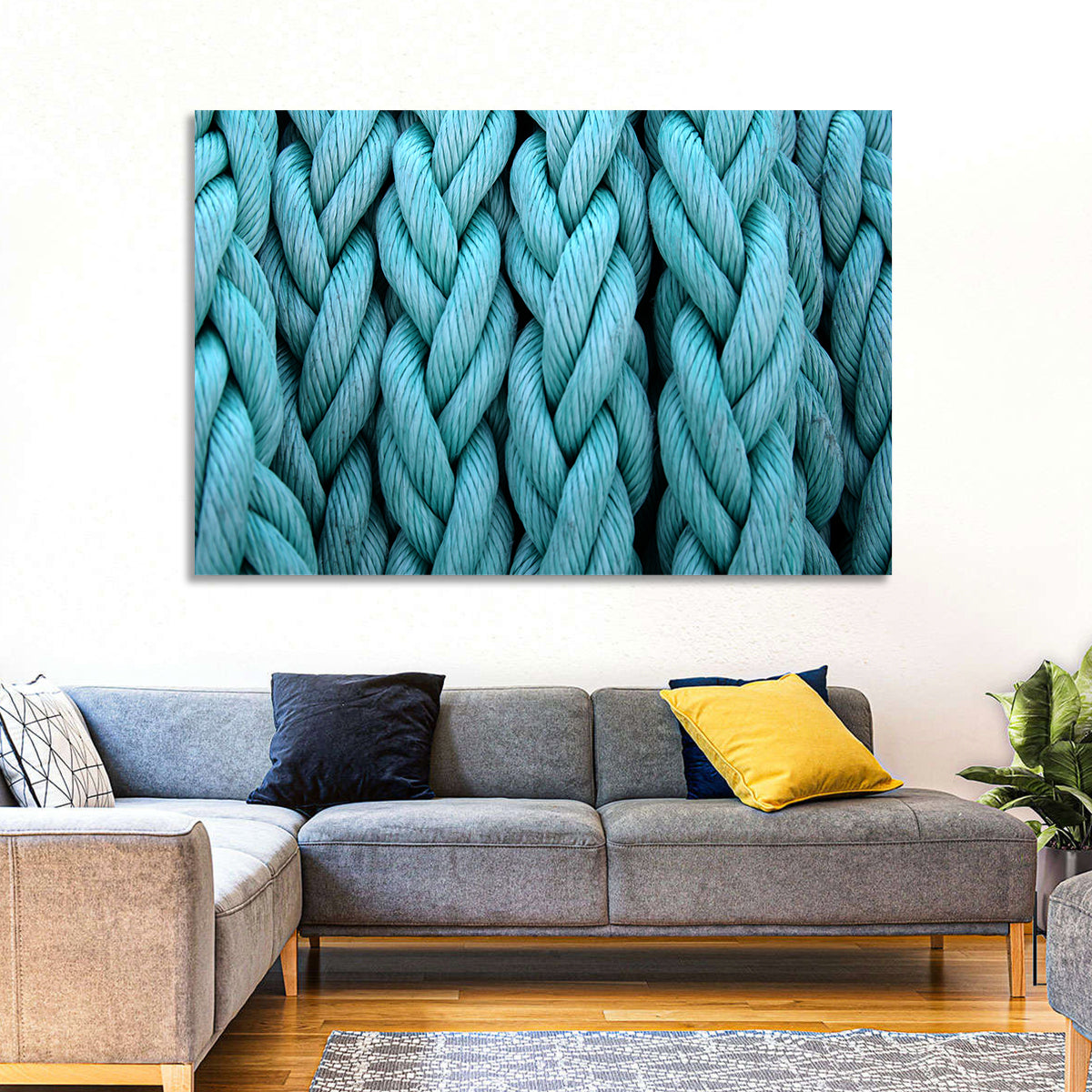 Ropes Abstract Wall Art