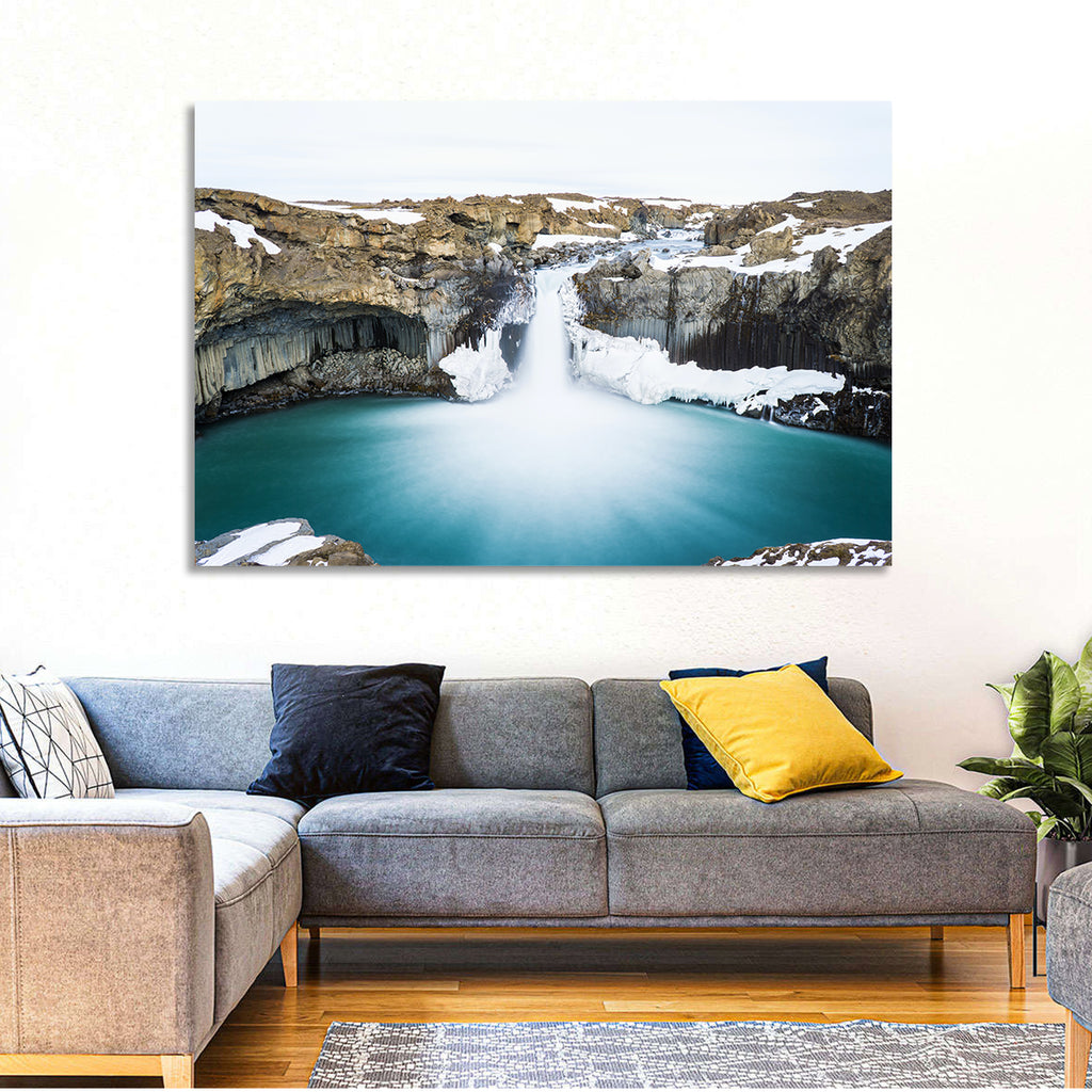 Aldeyjarfoss Basalt Waterfall Wall Art