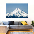 Mount Hood Winter Peak Wall Art
