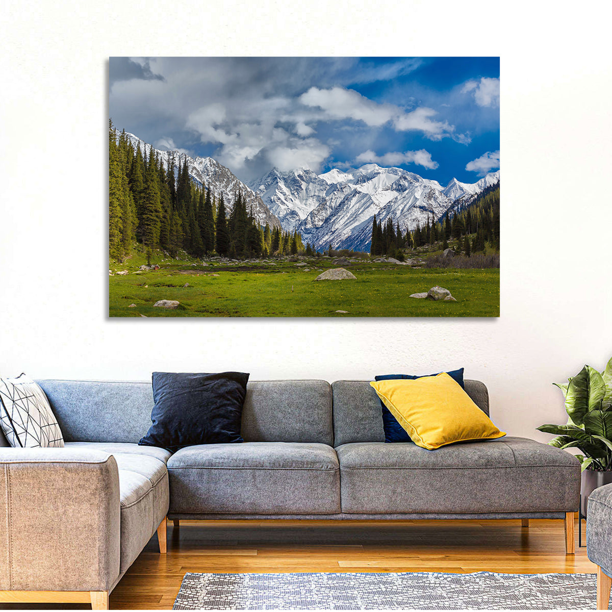 Ala Archa Meadow and Peaks Wall Art