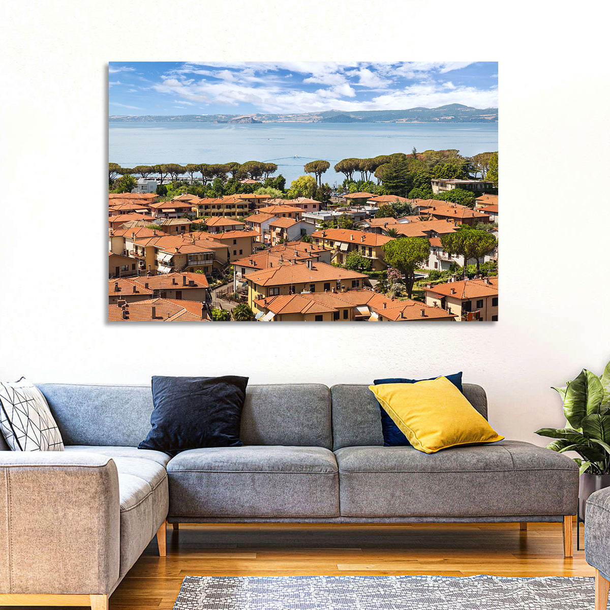 Lake Bolsena City Wall Art