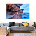 Painted Cliffs, Maria Island Wall Art
