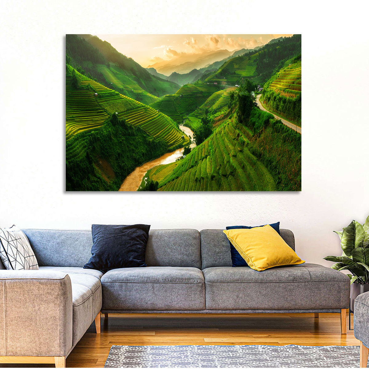 Mu Cang Chai Rice Terraces Wall Art