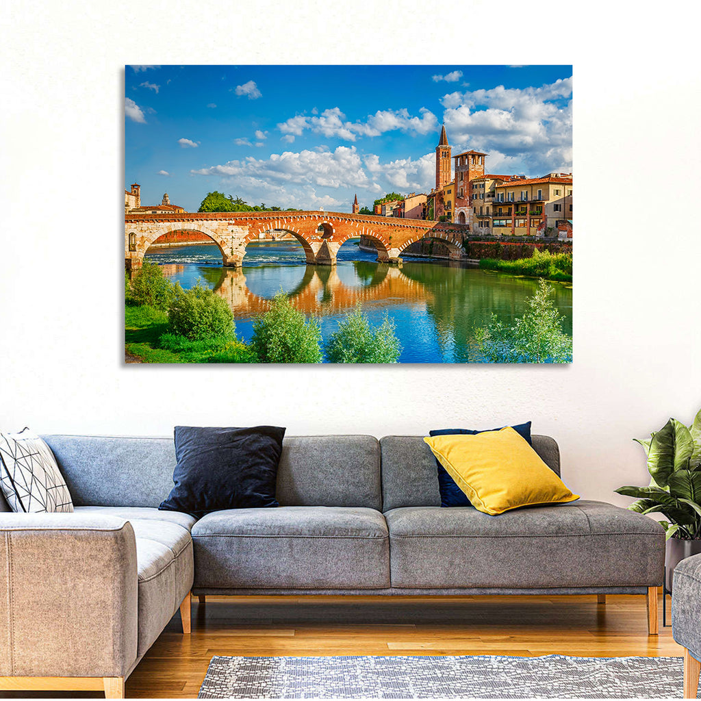 Ponte Pietra, Verona Wall Art