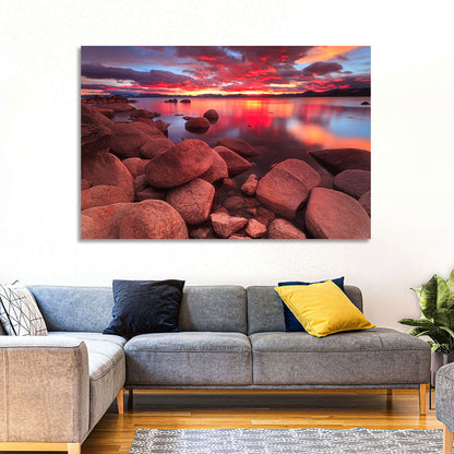 Lake Tahoe Sunset Wall Art