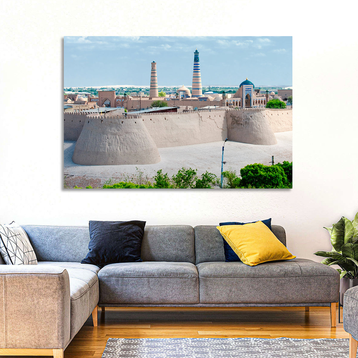 Itchan Kala, Khiva Wall Art in a room, landscape