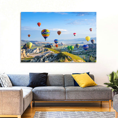 Cappadocia Hot Balloons Wall Art