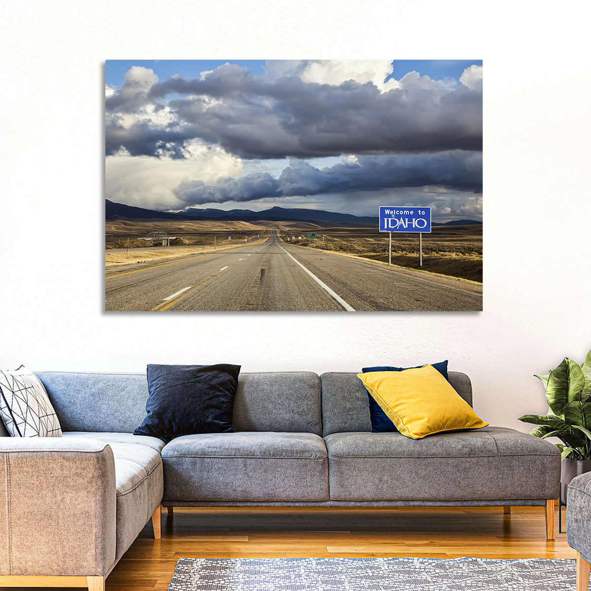 I-15 Idaho Highway Wall Art