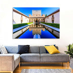 Court of the Myrtles, Alhambra Granada Wall Art
