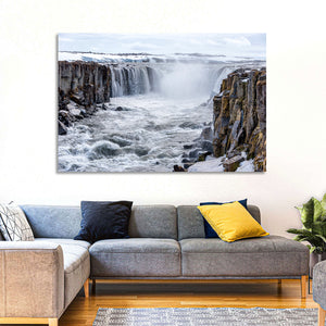 Selfoss Waterfall Wall Art