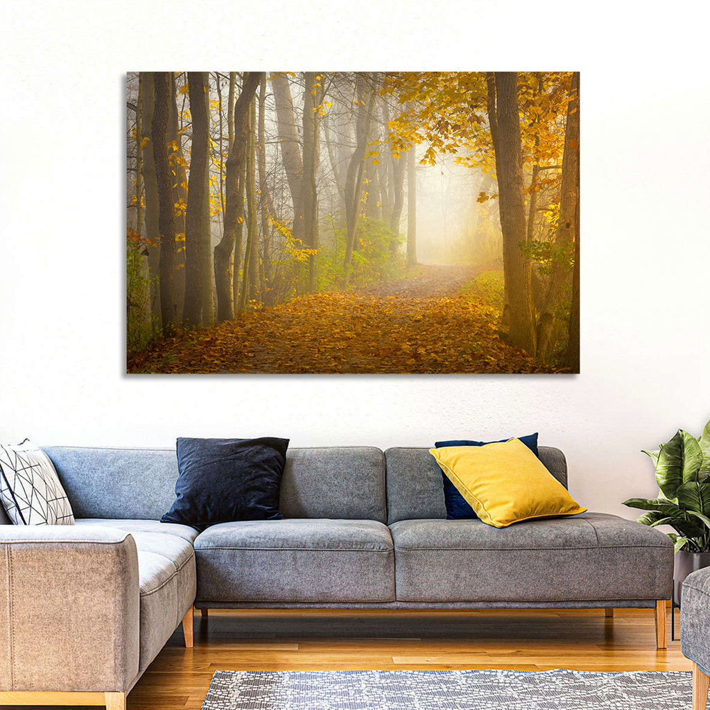 Cuyahoga Valley Autumn Path Wall Art
