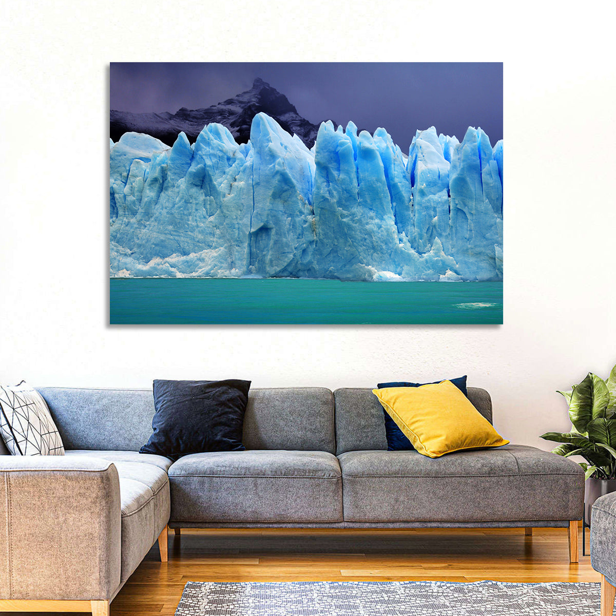Perito Moreno Glacier, El Calafate Wall Art in a room, landscape
