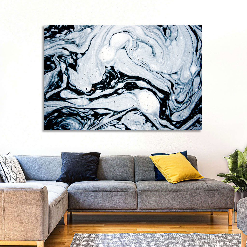 Foam Swirl Abstract Wall Art
