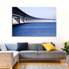 Oresund Bridge Perspective Wall Art