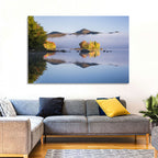 Autumn Morning at Chittenden Lake, Vermont Wall Art