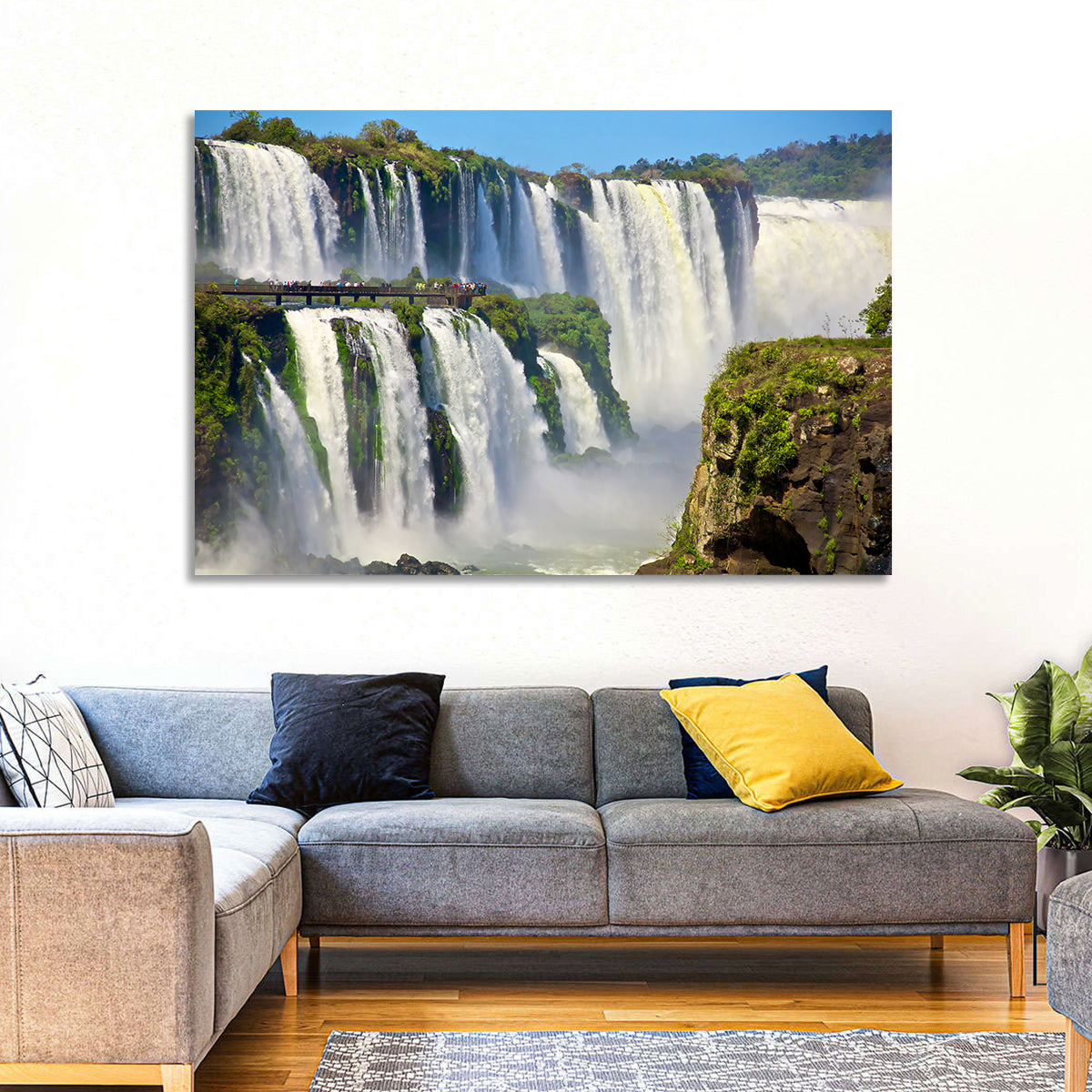 Iguazu Falls Observation Walkway Wall Art