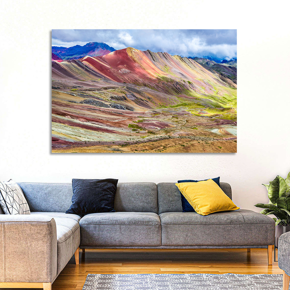 Vinicunca Rainbow Mountain Peru Wall Art