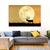 Bull Elk & Supermoon Wall Art