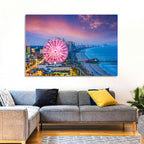 Myrtle Beach Skywheel at Twilight Wall Art