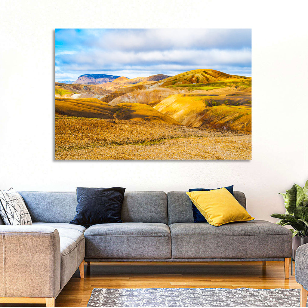Landmannalaugar Rhyolite Mountains Wall Art