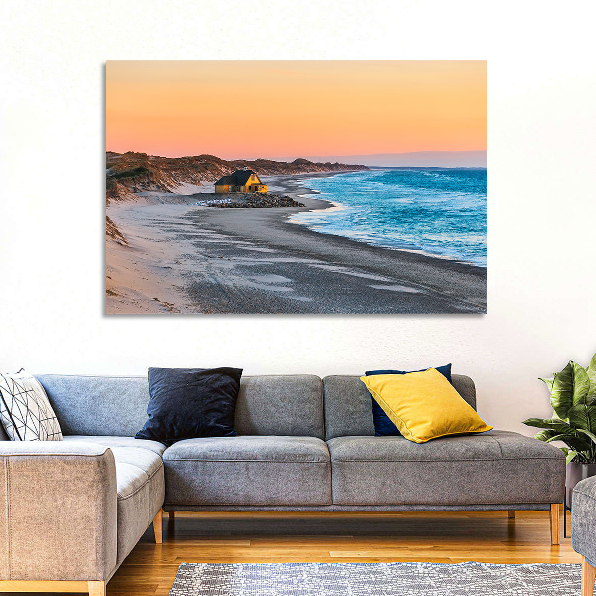 Gammel Skagen Beach House Wall Art