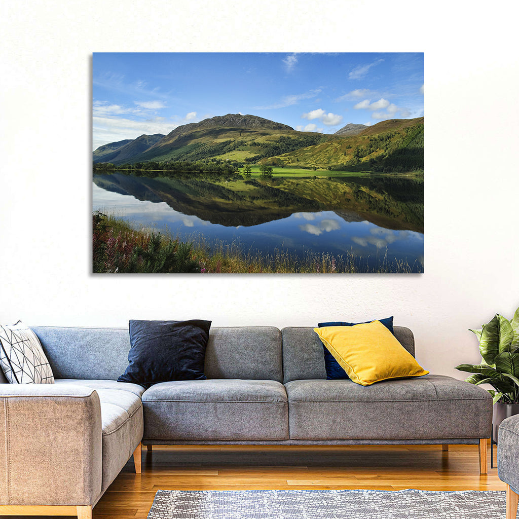 Irish Lake Reflection Wall Art