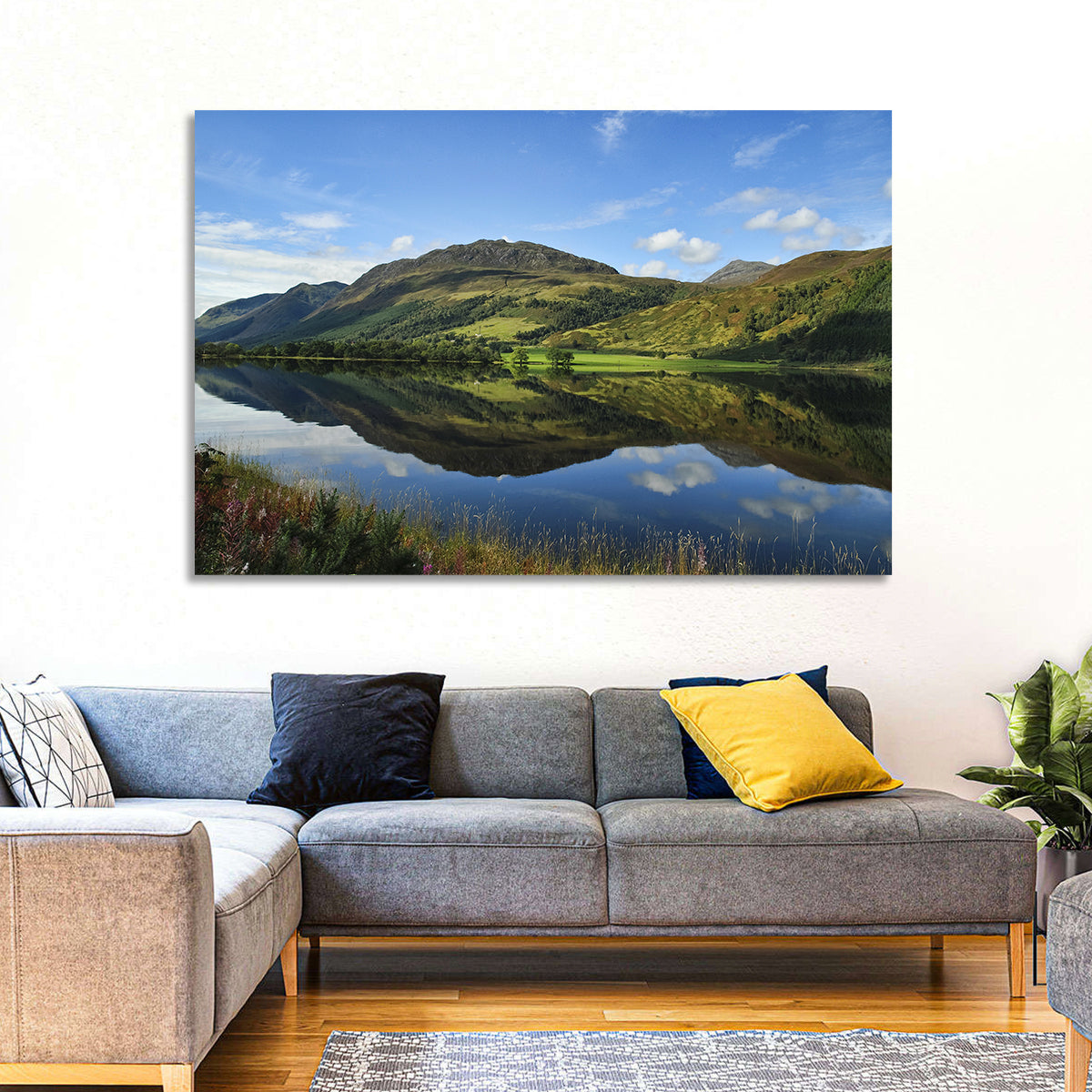Irish Lake Reflection Wall Art