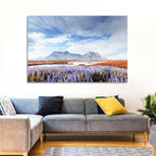 Lupine Fields at Vestrahorn Wall Art
