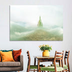 Cobblestone Path to Emerald Castle Wall Art