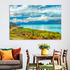 Turquoise Lake Pukaki with Mount Cook Wall Art