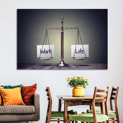 Work Life Balance Wall Art