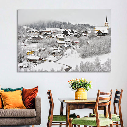 Oberstaufen Town Wall Art