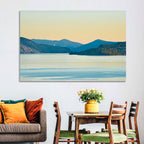 Lake Pend Oreille at Golden Hour Wall Art