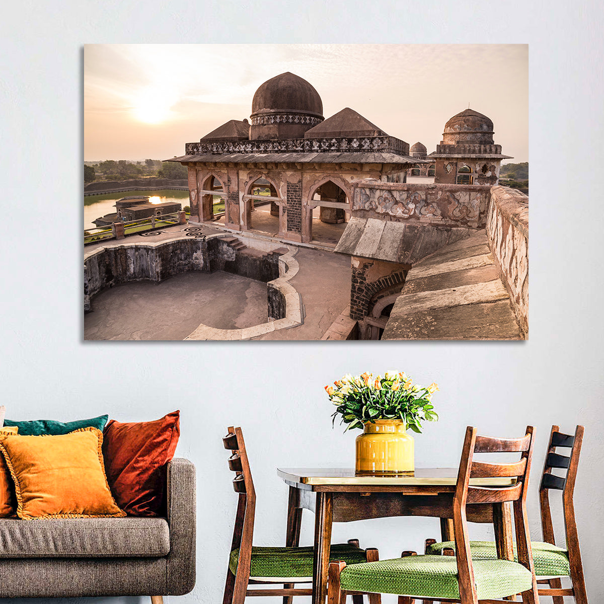 Jahaz Mahal, Mandu India Wall Art