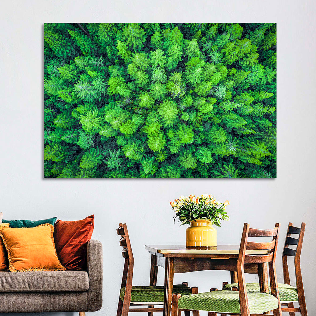 Whakarewarewa Forest Canopy Wall Art