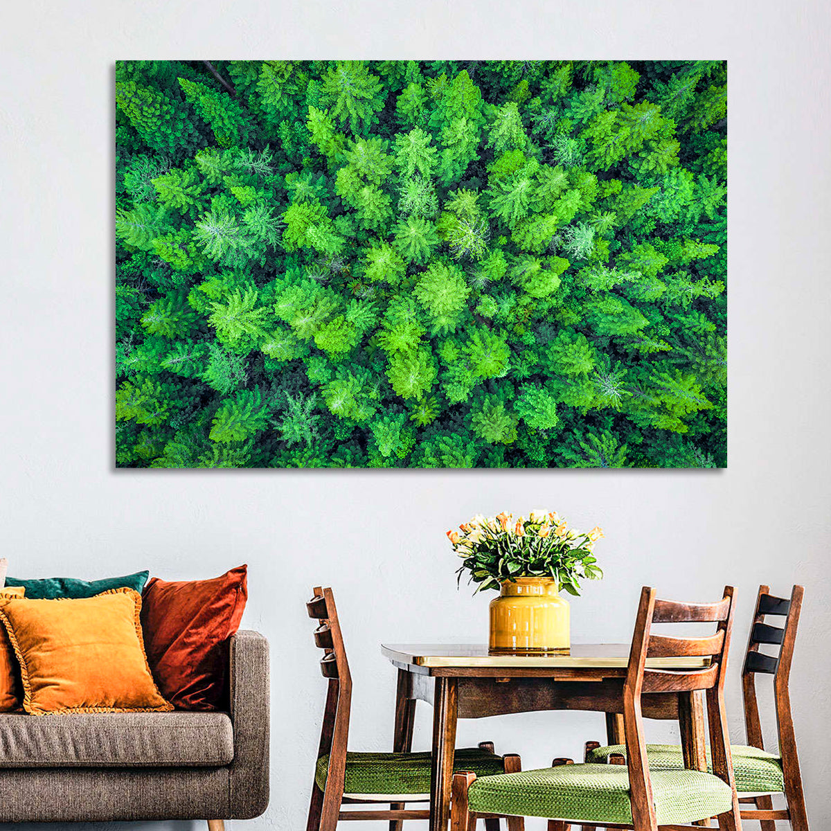 Whakarewarewa Forest Canopy Wall Art