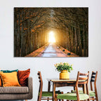 Autumn Oak Tunnel Wall Art