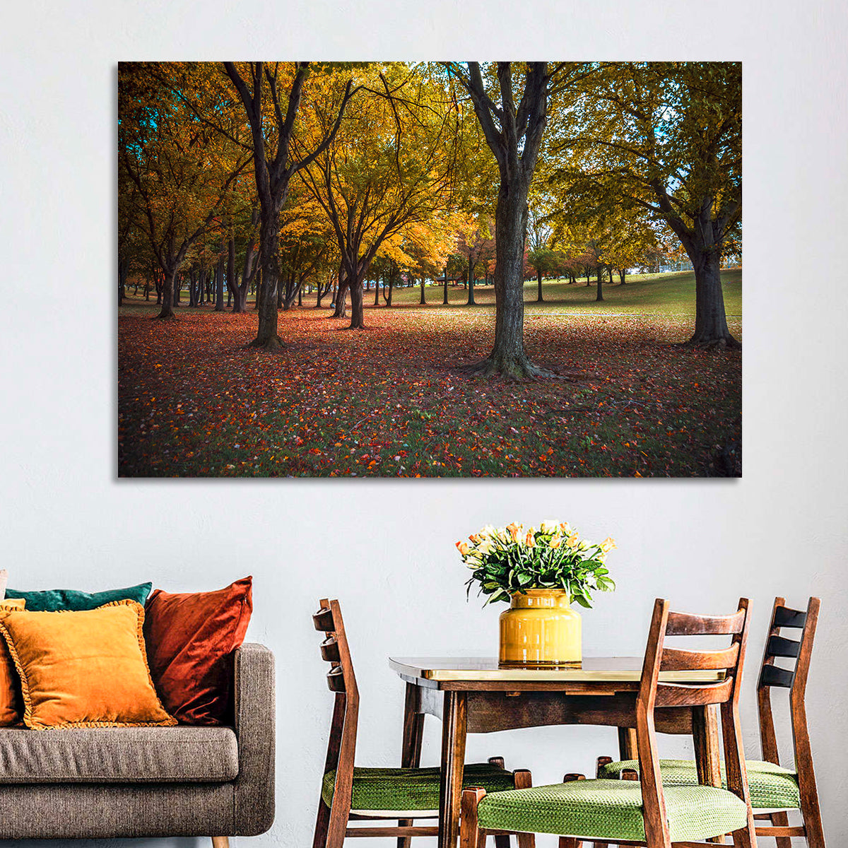 Autumn Park Trees, Pennsylvania Wall Art