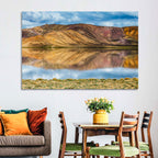 Bulunkul Lake Reflection Wall Art